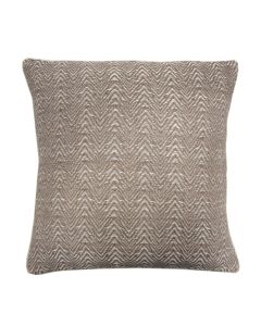 Appletree Loft Herringbone Filled Cushion - Linen